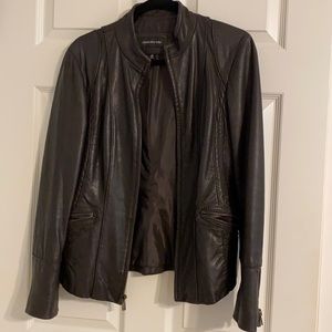 Jones New York leather jacket
